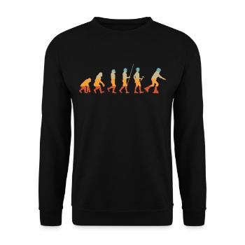 Patins à roulettes Patins à roues alignées Hommes Femmes Cadeau - Sweat-shirt Unisexe - noir - Devant - Alina (178cm) & Michal (187cm)