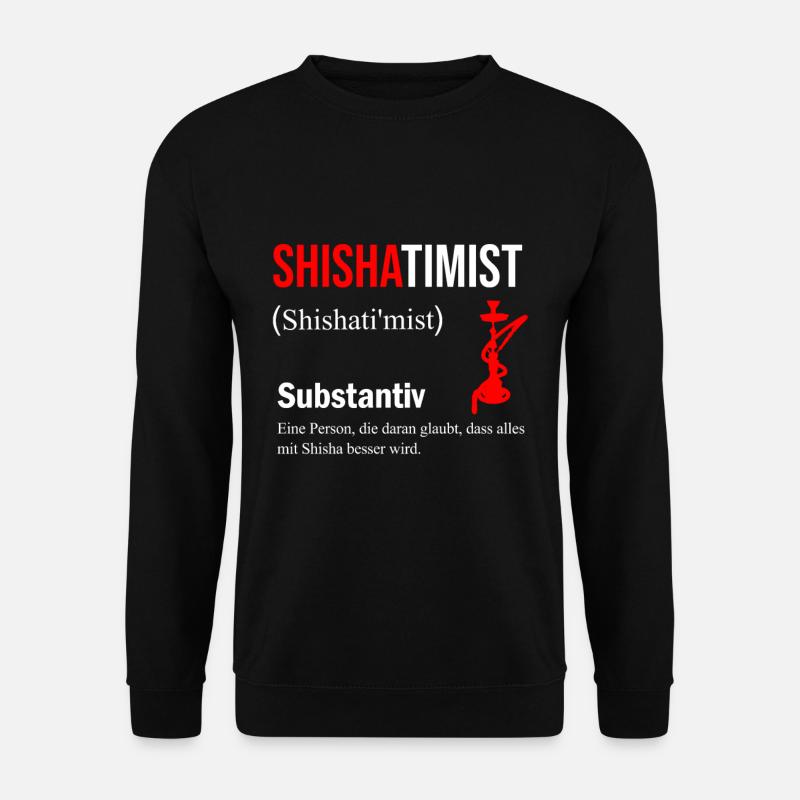 Shisha - Unisex Pullover - Schwarz