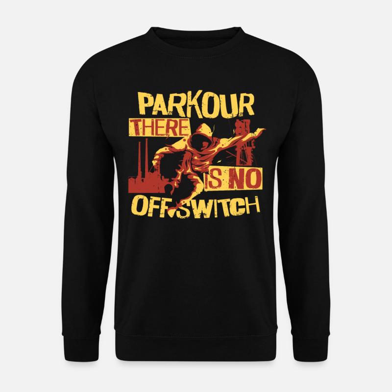 Parkour Free Running Traceur - Unisex Sweatshirt - black