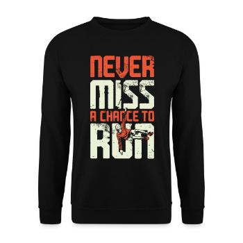 Parkour Free Running Traceur - Unisex Pullover - Schwarz - Vorne - Alina (178cm) & Michal (187cm)
