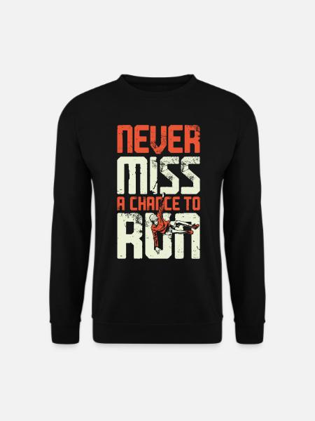 Parkour Free Running Traceur - Unisex Sweatshirt - black