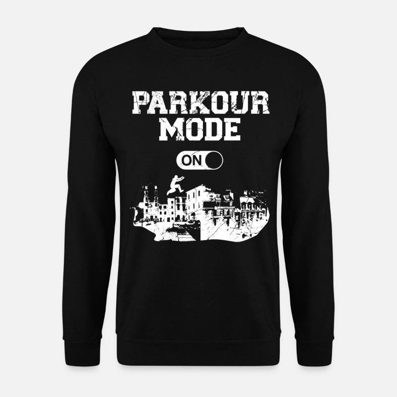 Parkour Free Running Traceur - Unisex Pullover - Schwarz