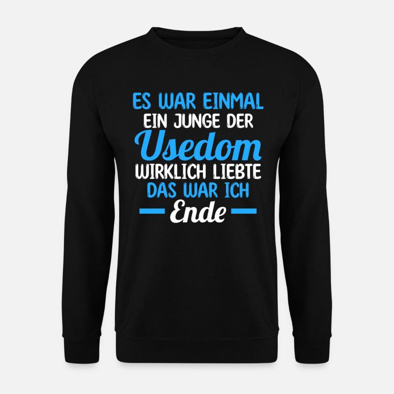 Ostsee Usedom - Unisex Pullover - Schwarz