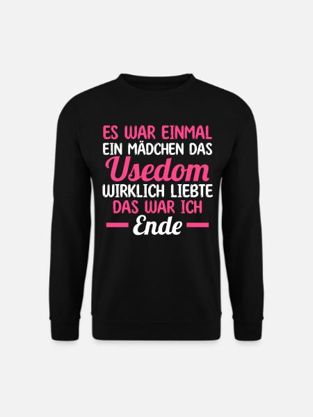 Ostsee Usedom - Unisex Pullover - Schwarz