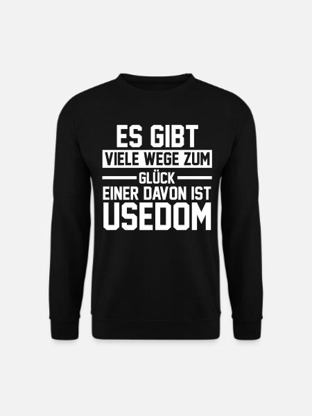 Ostsee Usedom - Unisex Pullover - Schwarz