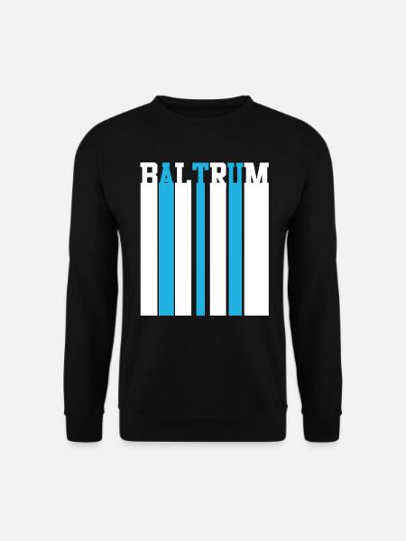 Nordsee Baltrum - Unisex Pullover - Schwarz