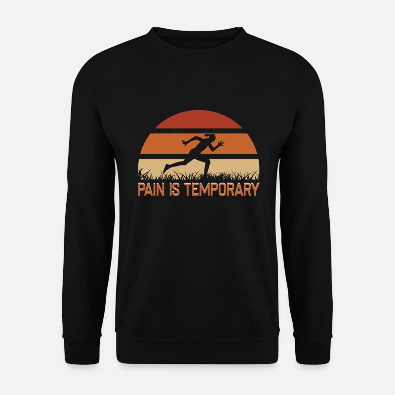 Running Marathon Runner Running - Sweat-shirt Unisexe - noir