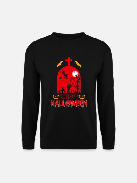 Halloween Halloween Halloween Halloween Halloween - Unisex Pullover - Schwarz