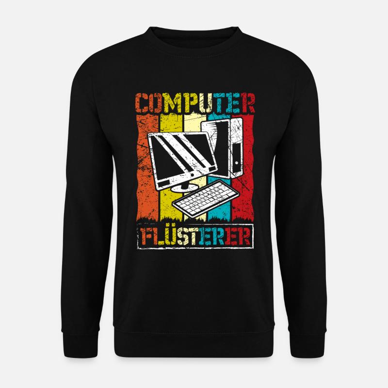 Computer Flüsterer - Unisex Pullover - Schwarz