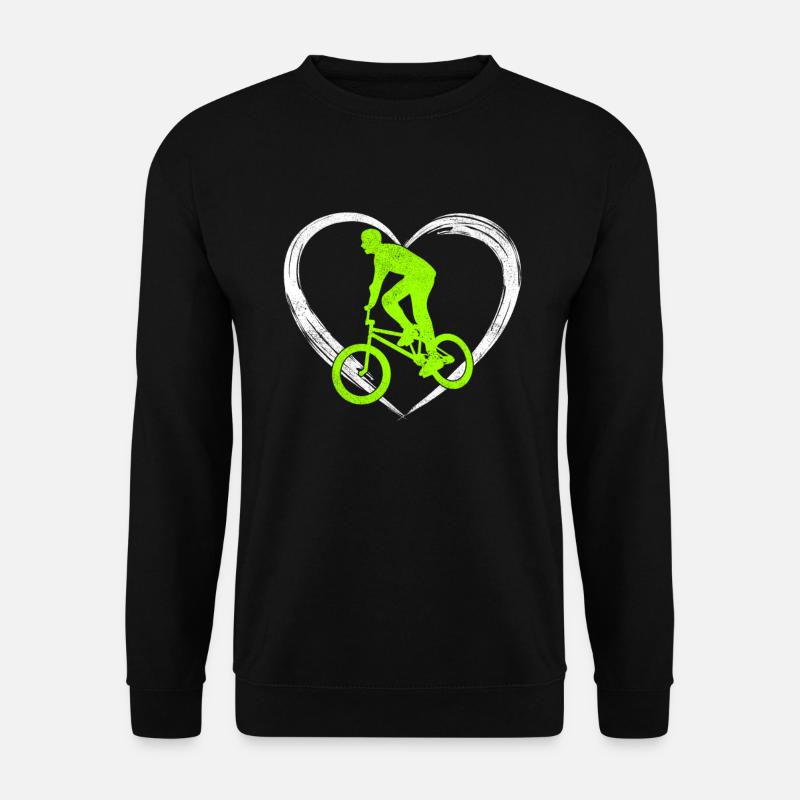 bmx amour - Sweat-shirt Unisexe - noir