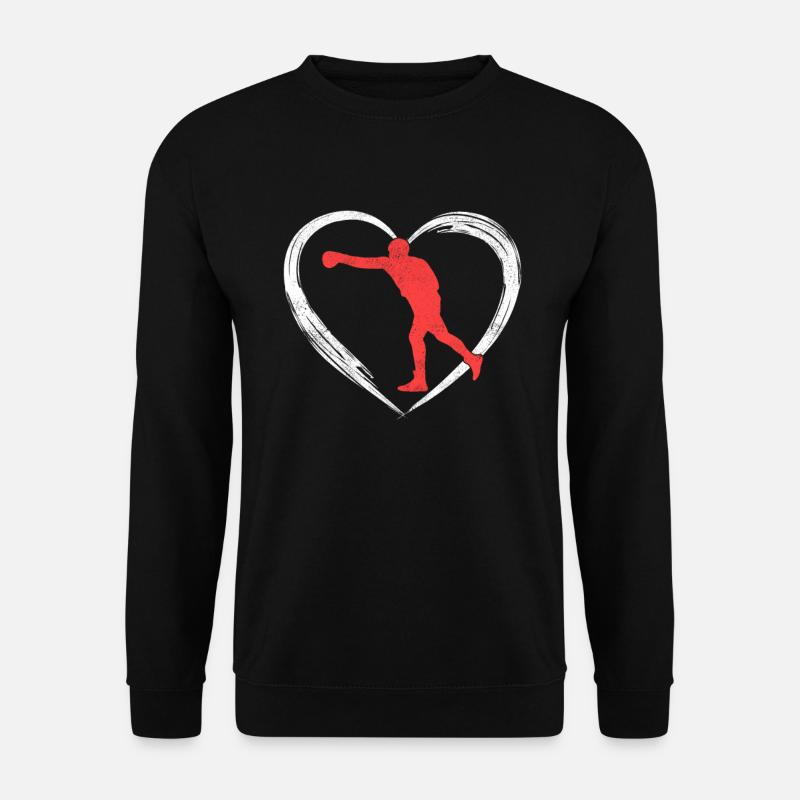 L’amour de la boxe - Sweat-shirt Unisexe - noir