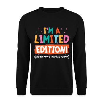 Bevorzugte Person Einzigartige Beste Mutter - Unisex Pullover - Schwarz - Vorne - Alina (178cm) & Michal (187cm)