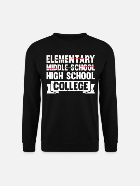 Middle School Graduation Junior High Graduation - Unisex Pullover - Schwarz