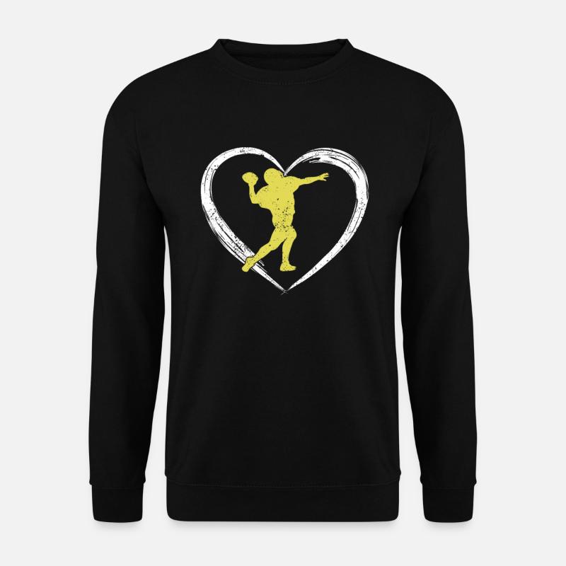 Rugby love - Unisex Sweatshirt - black