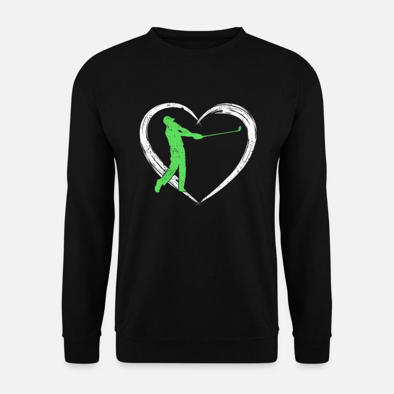 Golf love - Unisex Sweatshirt - black