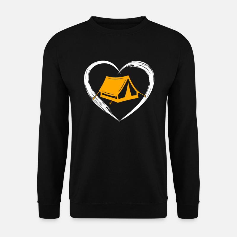 Camping love - Unisex Sweatshirt - black