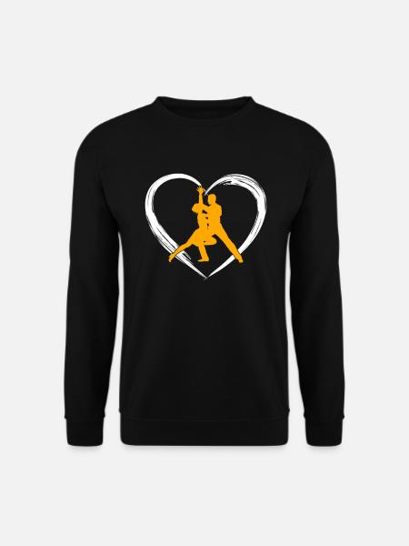 Dancing love - Unisex Sweatshirt - black