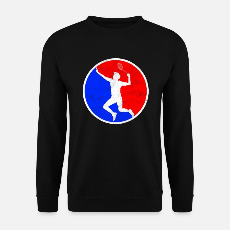 Badminton Logo - Unisex Sweatshirt - black