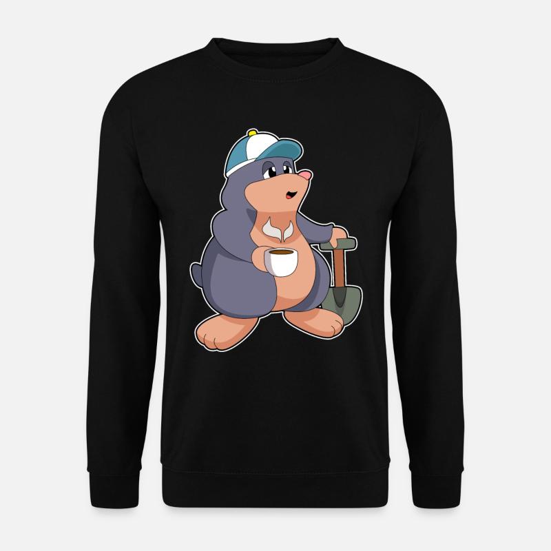 Mole Shovel Coffee - Unisex Sweatshirt - black