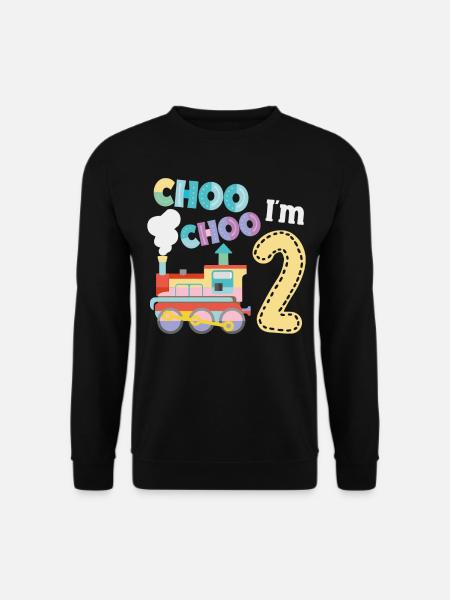 Steam Train Driver Trainspotting - Unisex Sweatshirt - black