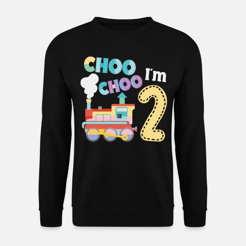 Steam Train Driver Trainspotting - Unisex Sweatshirt - black