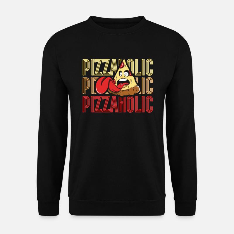 Pizzaholic Italian - Unisex Sweatshirt - black