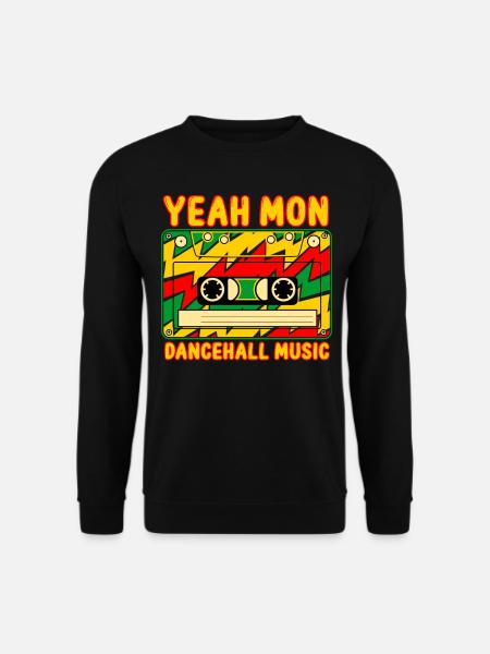 Dancehall Musik Jamaika - Unisex Pullover - Schwarz