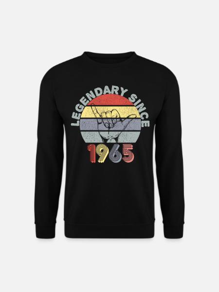 1965 | Annata leggendaria dall'anniversario del 1965 - Felpa unisex - nero