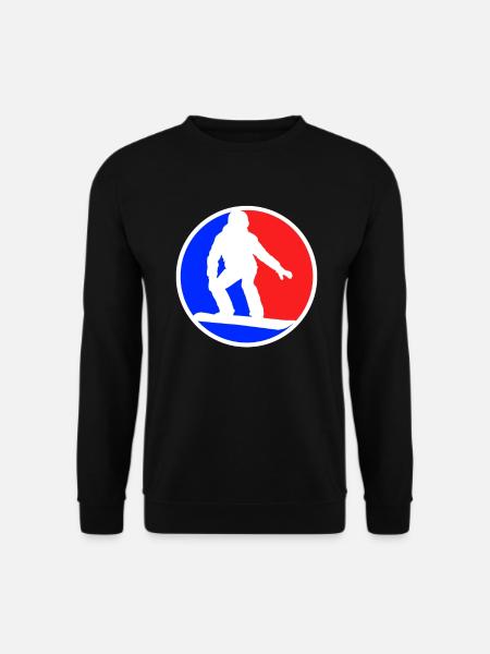 Snowboarding Logo - Unisex Sweatshirt - black