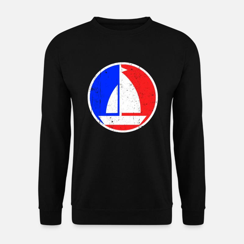 Logo de voile - Sweat-shirt Unisexe - noir