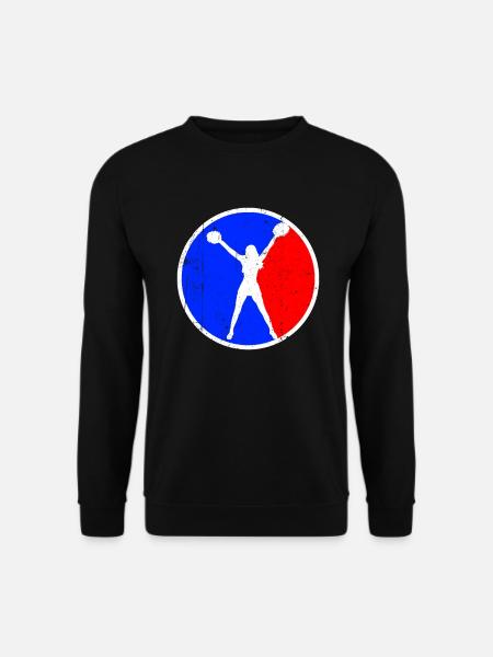 cheerleading logo - Unisex Sweatshirt - black