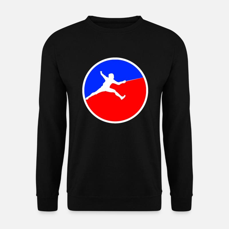 Fechten Logo - Unisex Pullover - Schwarz