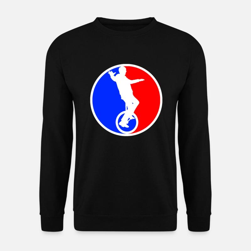 Unicycle Logo - Unisex Sweatshirt - black