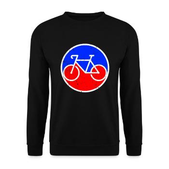 Logo du vélo - Sweat-shirt Unisexe - noir - Devant - Alina (178cm) & Michal (187cm)