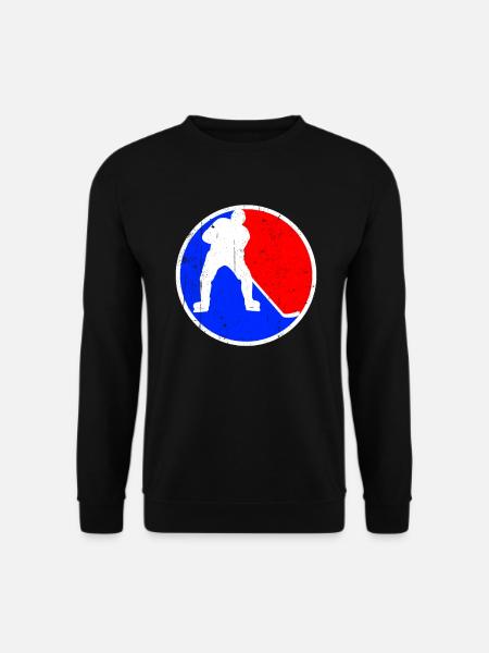 Eishockey Logo - Unisex Pullover - Schwarz