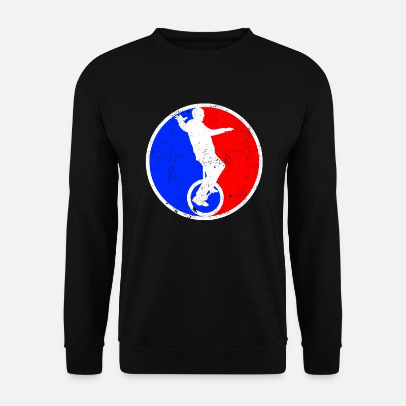Unicycle Logo - Unisex Sweatshirt - black