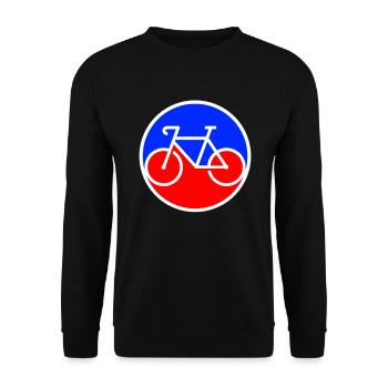 Logo du vélo - Sweat-shirt Unisexe - noir - Devant - Alina (178cm) & Michal (187cm)