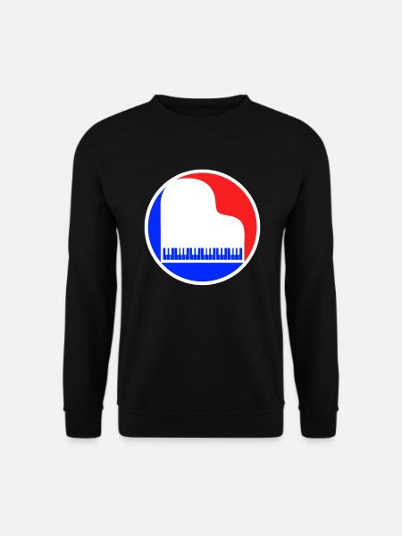 Piano Logo - Unisex Sweatshirt - black