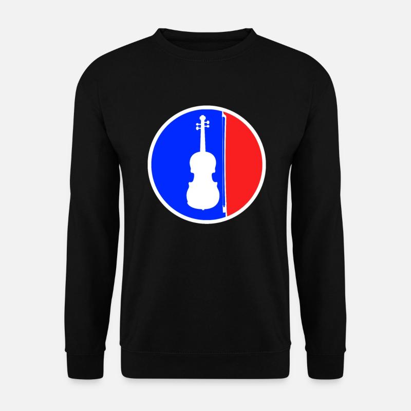 Logo du violon - Sweat-shirt Unisexe - noir