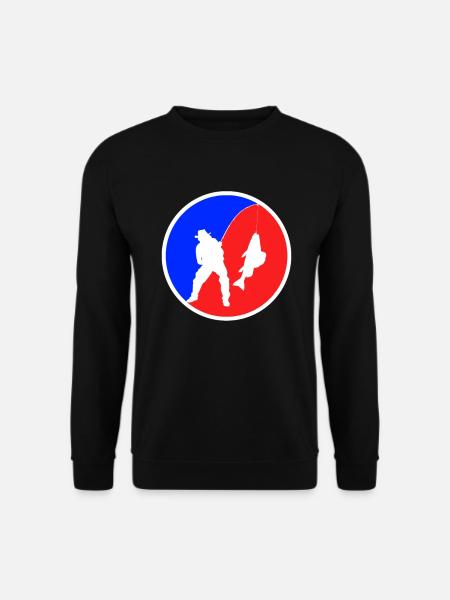 Fishing Logo - Unisex Sweatshirt - black
