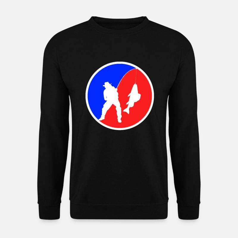 Fishing Logo - Unisex Sweatshirt - black