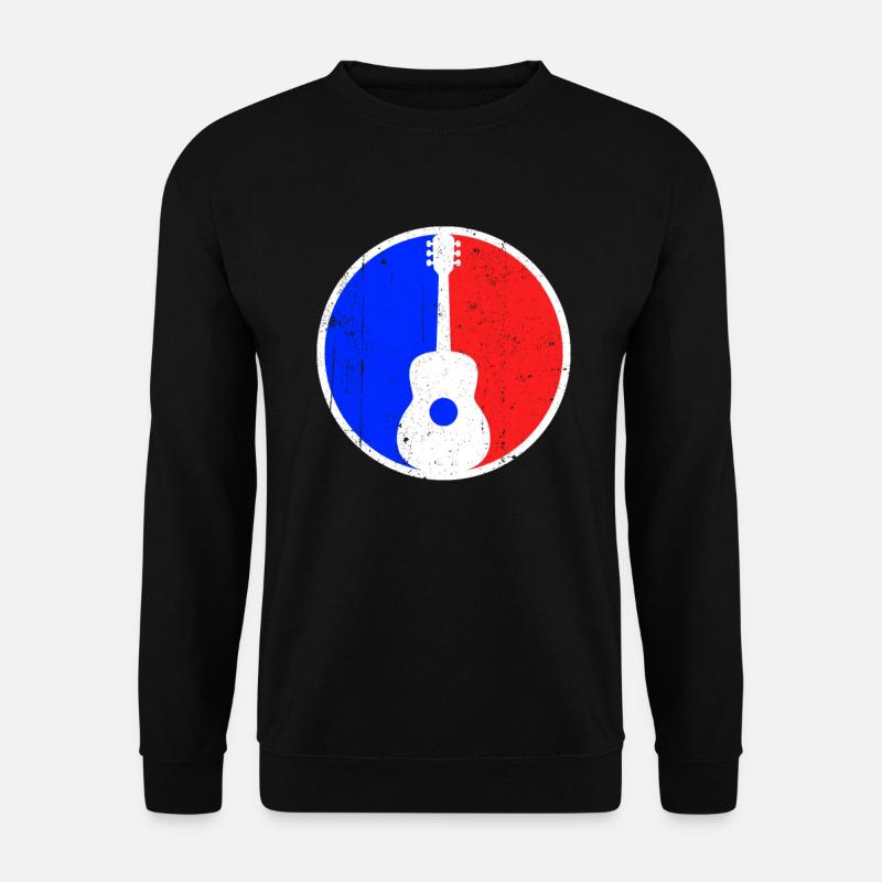 Guitar Logo - Unisex Sweatshirt - black