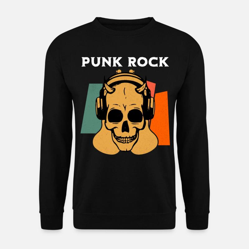 Punk Rock Punks Punk - Unisex Sweatshirt - black