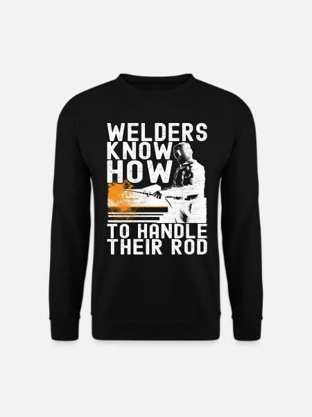 Welders Welding - Unisex Sweatshirt - black