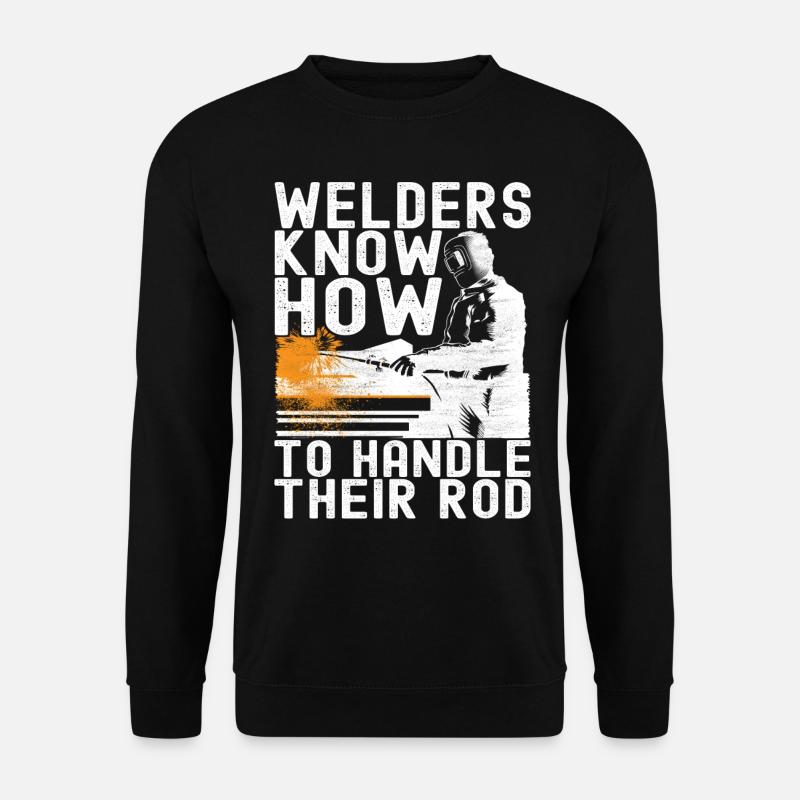 Welders Welding - Unisex Sweatshirt - black