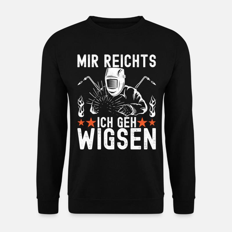Schweißer Schweißen - Unisex Pullover - Schwarz