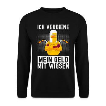 Soudage par soudeur - Sweat-shirt Unisexe - noir - Devant - Alina (178cm) & Michal (187cm)