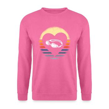 Schwimmer Schwimmen Spruch - Unisex Pullover - Pink - Vorne