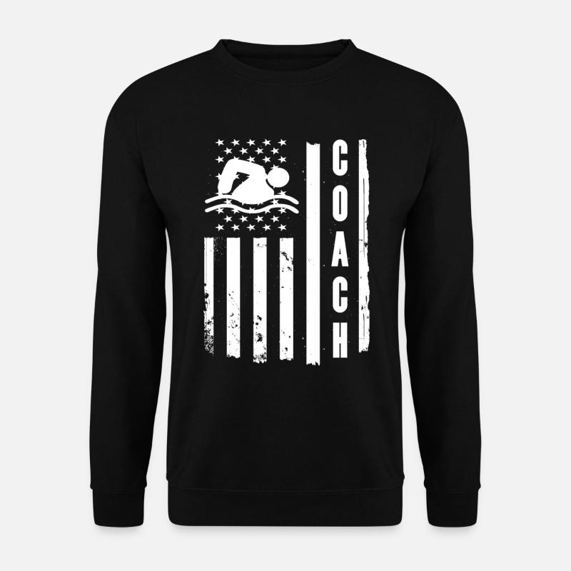Schwimmer Schwimmen Spruch - Unisex Pullover - Schwarz