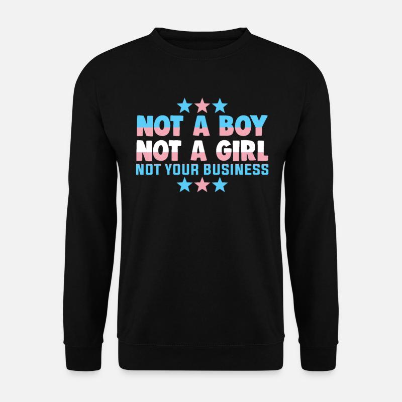 Bisexell Transgender Pride Day LGBT - Unisex Pullover - Schwarz
